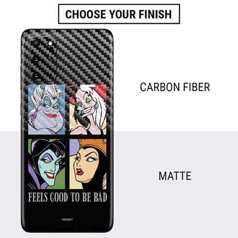Disney Villains Characters Feels Good To Be Bad Galaxy S20 Plus Skin